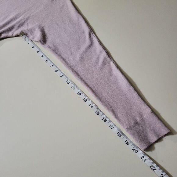 Express Pink Knotted Front Round Neck Dolman Sleeve Sweater - Picture 6 of 13